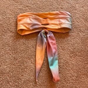 L space swimsuit top, bando never worn so perfect!